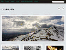 Tablet Screenshot of lisabattalia.com